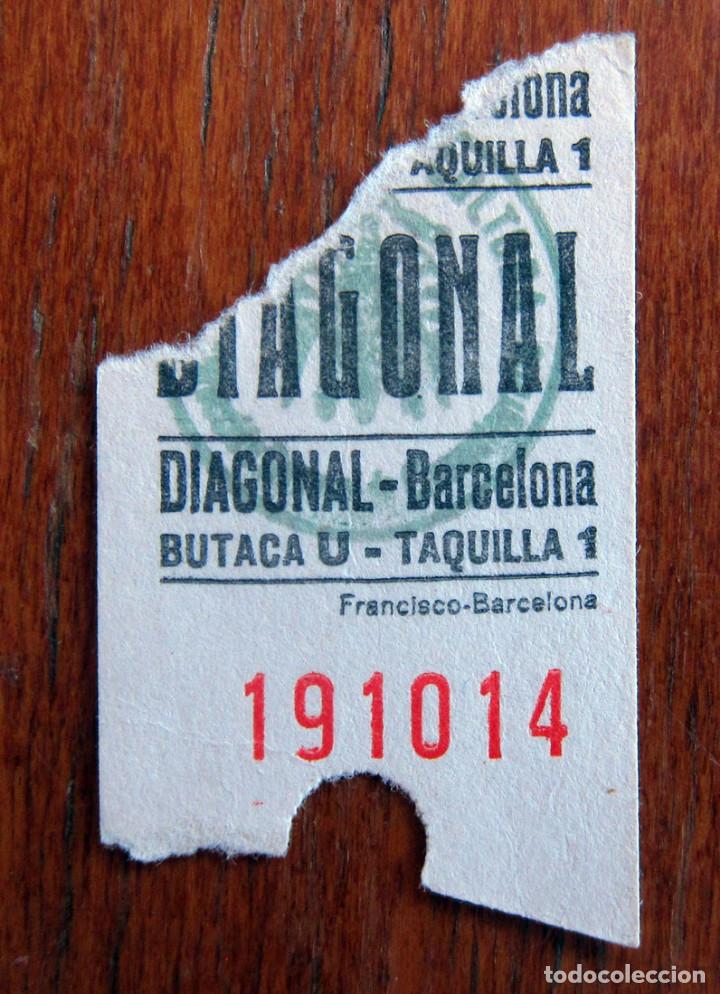 Cine: ENTRADA CINE - DIAGONAL - BARCELONA - Foto 1