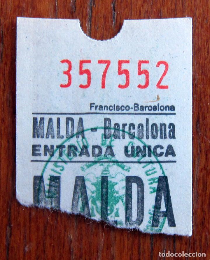 Cine: ENTRADA CINE - MALDA - BARCELONA - Foto 1