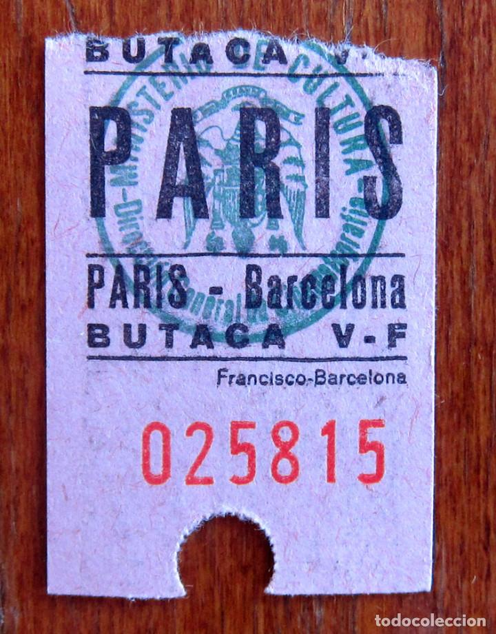 Cine: ENTRADA CINE - PARIS - BARCELONA - Foto 1