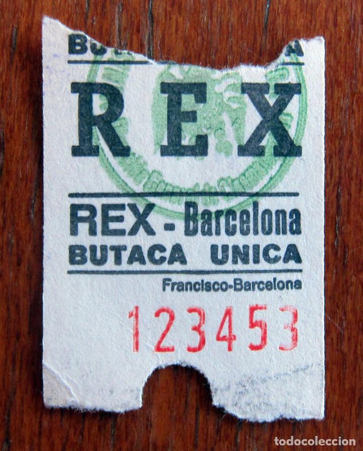 Cine: ENTRADA CINE - REX - BARCELONA - Foto 1