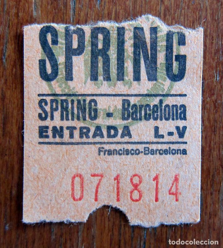 Cine: ENTRADA CINE - SPRING - BARCELONA - Foto 1