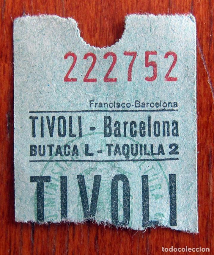 Cine: ENTRADA CINE - TIVOLI - BARCELONA - Foto 1