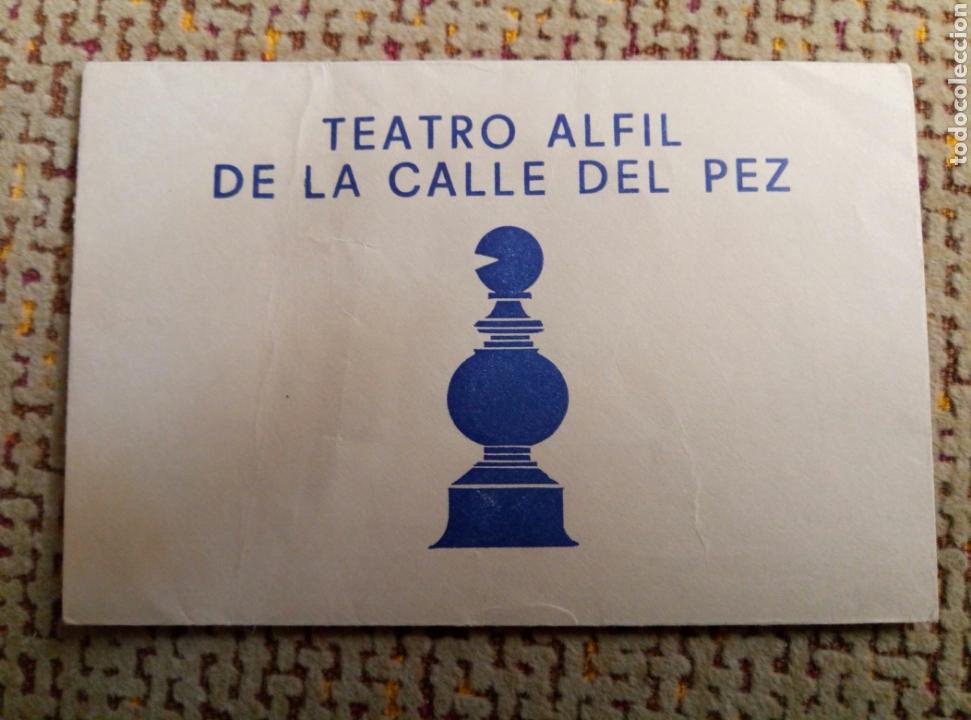 Cine: Teatro Alfil. Entrada a&ntilde;o 1973 - Foto 2