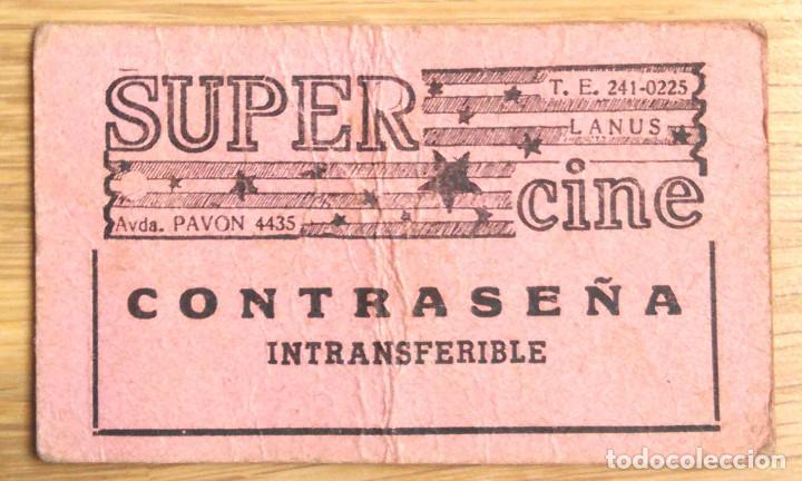 Cine: SUPER CINE - CONTRASE&Ntilde;A INTRANSFERIBLE - Foto 1