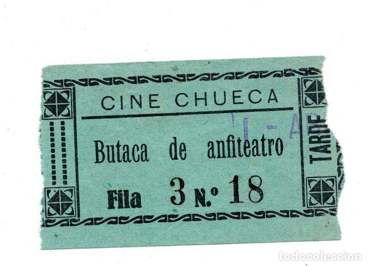 Cine: ENTRADA DE CINE - CINE CHUECA -  ANFITEATRO - Foto 1
