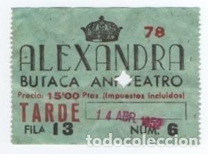 Cine: ENTRADA CINE ALEXANDRA - Foto 1