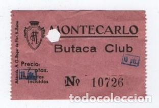 Cine: ENTRADA CINE MONTECARLO - Foto 1