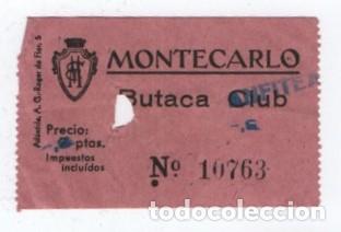 Cine: ENTRADA CINE MONTECARLO - Foto 1