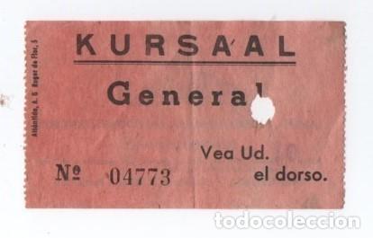 Cine: ENTRADA CINE KURSAAL - Foto 1