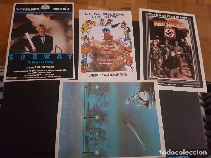 Cine: Lote de 4 folletos mano cine - Foto 1