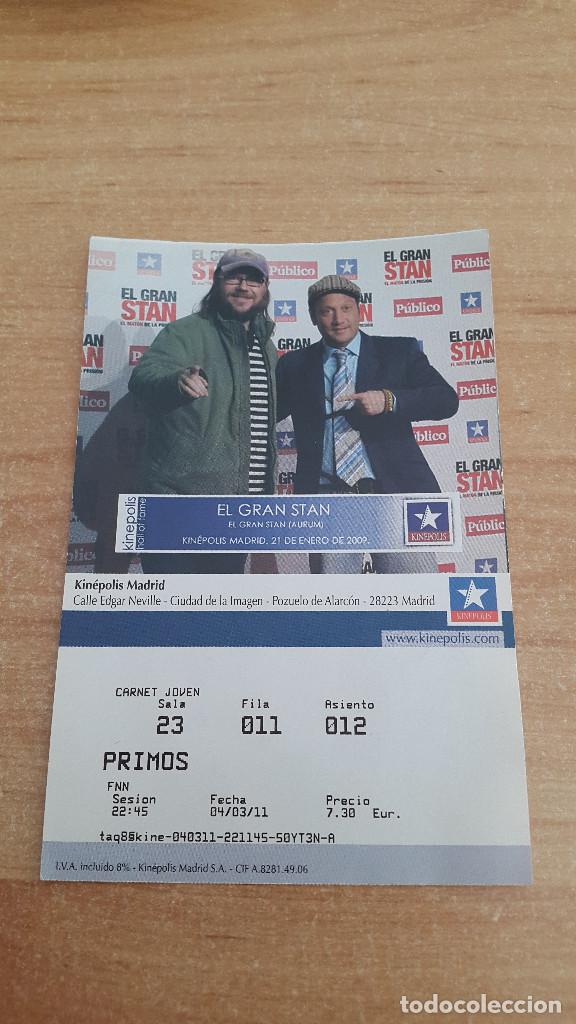 Cine: ENTRADA CINE KINEPOLIS - PRIMOS - EL GRAN STAN - Foto 1