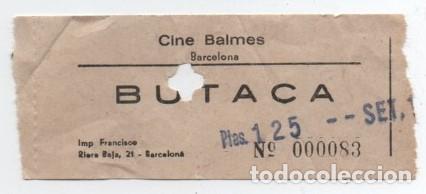 Cine: ENTRADA CINE BALMES - Foto 1