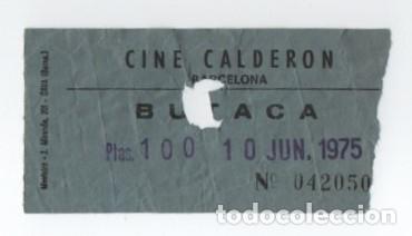 Cine: ENTRADA CINE CALDERON - Foto 1