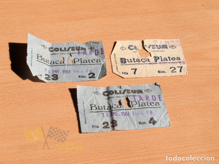 Cine: Entradas cine Coliseum - A&ntilde;os 60 - Foto 1