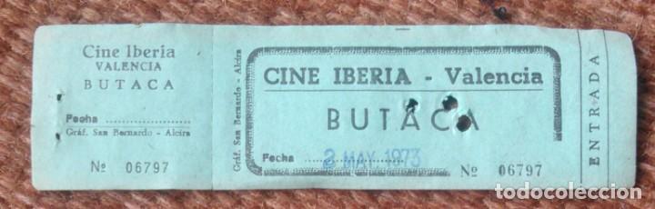 Cine: ENTRADA DE CINE IBERIA - VALENCIA - Foto 1