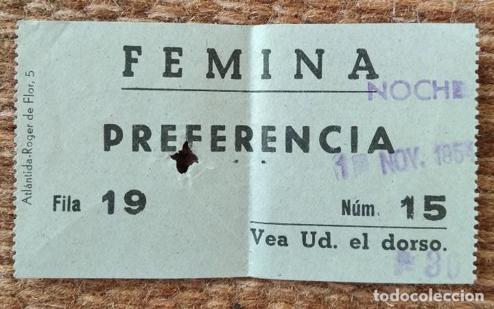 Cine: ENTRADA FEMINA - Foto 1