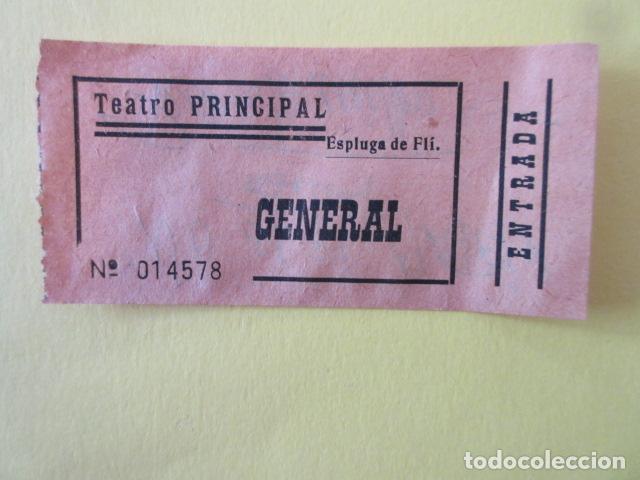 Cine: ENTRADA TEATRO PRINCIPAL ESPLUGA DE FLI - Foto 1