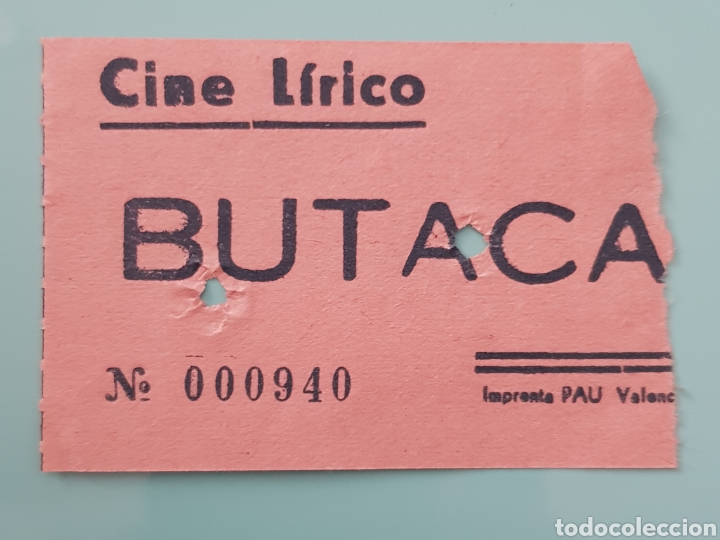 Cine: Ticket entrada CINE L&Iacute;RICO. - Foto 1