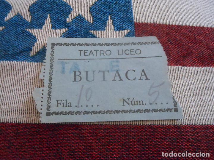 Cine: ENTRADA DE TEATRO LICEO DE MADRID - Foto 1