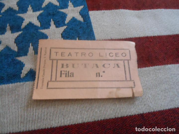 Cine: ENTRADA DE TEATRO LICEO DE MADRID - Foto 1