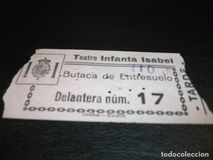 Cine: ENTRADA DE TEATRO INFANTA ISABEL MADRID - Foto 1