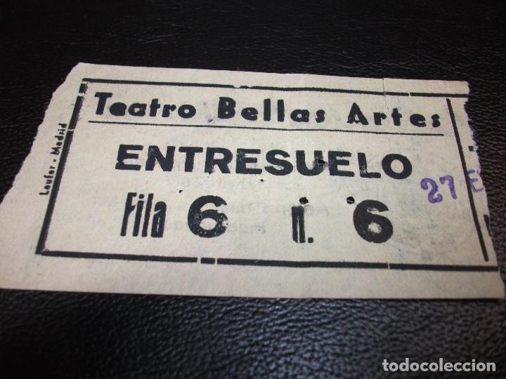 Cine: ENTRADA DE TEATRO BELLAS ARTES MADRID - Foto 1