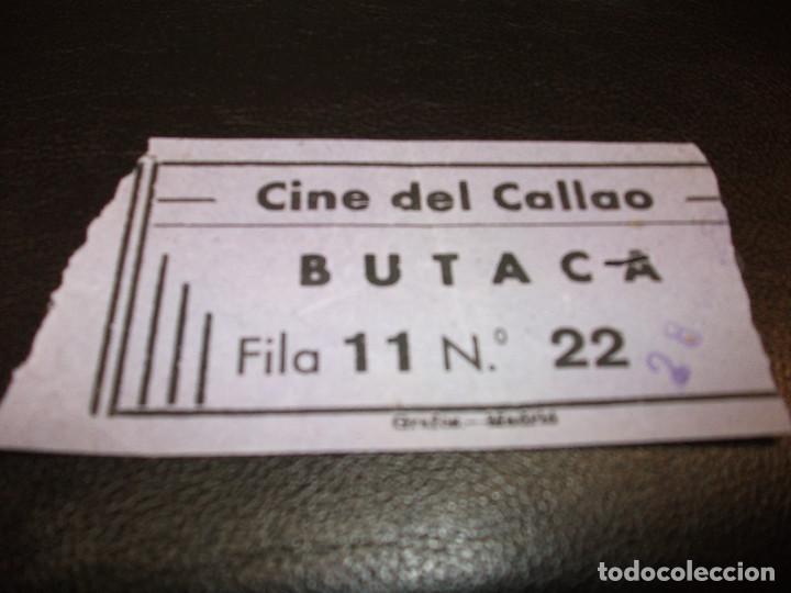 Cine: ENTRADA CINE DEL CALLAO MADRID - Foto 1