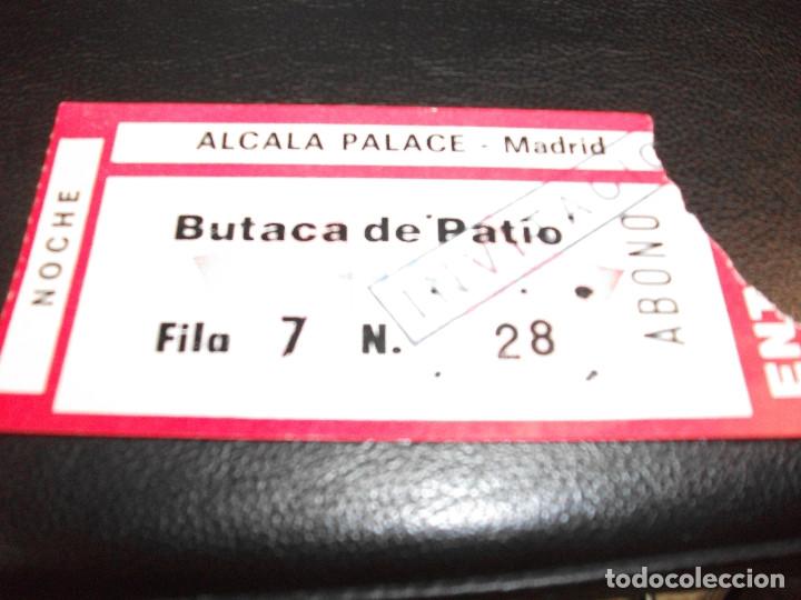 Cine: ENTRADA DE TEATRO ALCALA PALACE MADRID - Foto 1