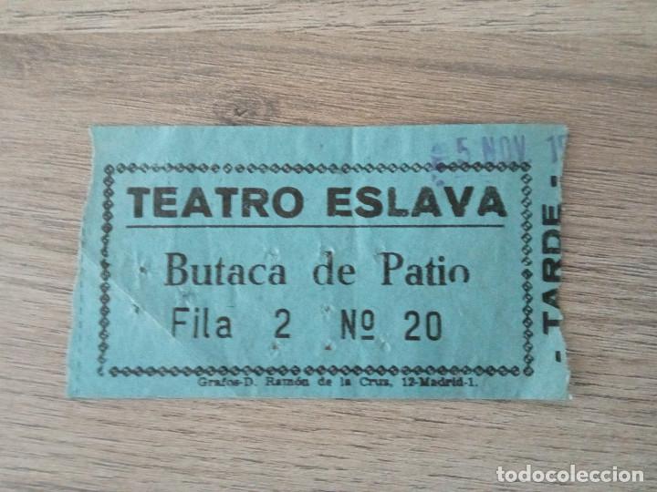 Cine: ENTRADA TEATRO ESLAVA - Foto 1
