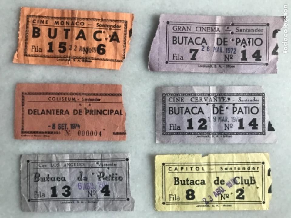 Cine: Lote 6 entradas variadas de cines de Santander - Foto 1
