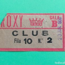 Cine: ENTRADA CINE MADRID: CINE ROXY - 23/6/1956. Lote 361208990