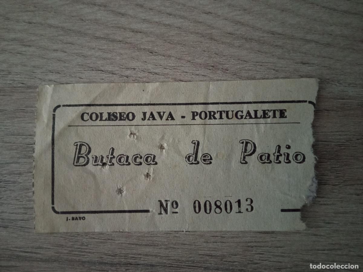 Cine: ENTRADA DEL CINE COLISEO JAVA DE PORTUGALETE, VIZCAYA - Foto 1