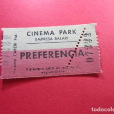 Cine: REF: CAREBI_01 COLECCION CAREBI - PREFERENCIA - CINEMA PARK EMPRESA BALARI