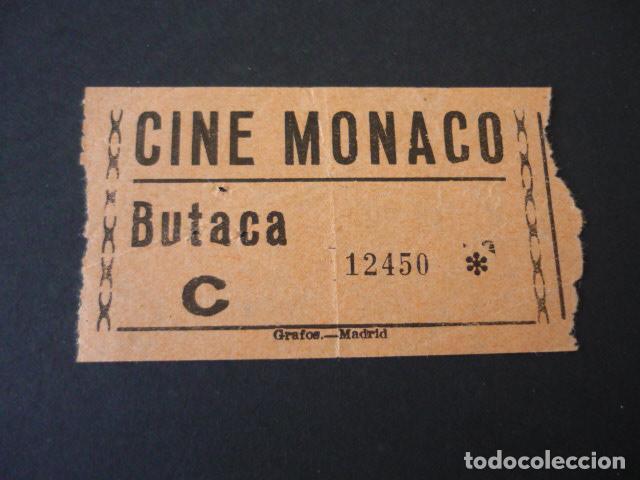 Cine: MADRID CINE MONACO ENTRADA - Foto 1