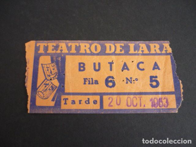 Cine: MADRID TEATRO DE LARA ENTRADA DE CINE - Foto 1