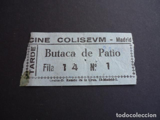 Cine: MADRID CINE COLISEUM ENTRADA DE CINE - Foto 1
