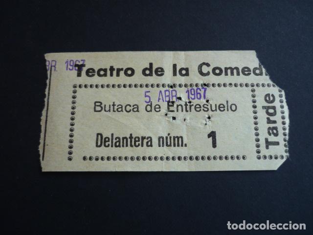 Cine: MADRID TEATRO DE LA COMEDIA ENTRADA DE CINE - Foto 1