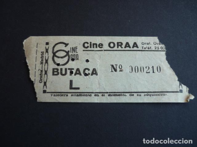 Cine: MADRID CINE ORAA ENTRADA DE CINE - Foto 1