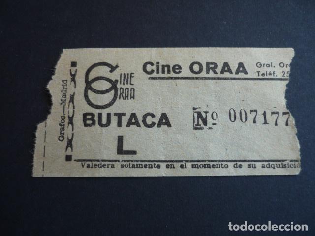 Cine: MADRID CINE ORAA ENTRADA DE CINE - Foto 1