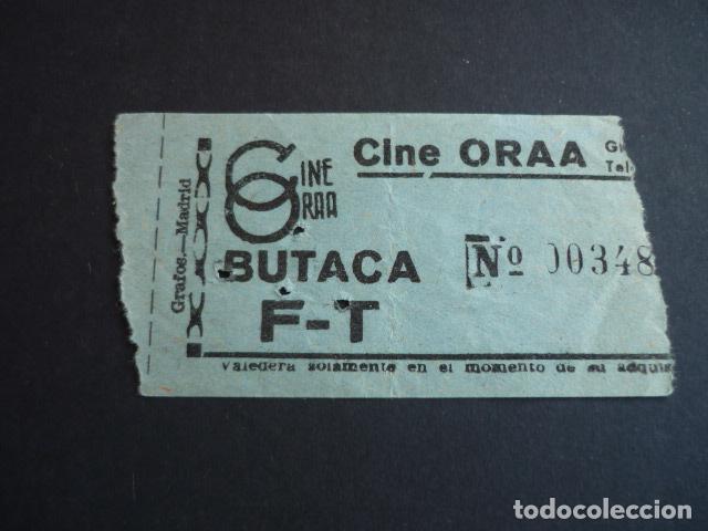 Cine: MADRID CINE ORAA ENTRADA DE CINE - Foto 1