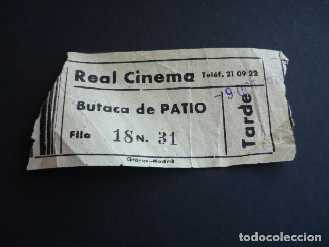 Cine: MADRID REAL CINEMA ENTRADA DE CINE - Foto 1