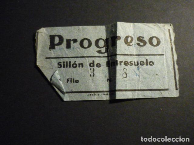 Cine: MADRID CINE PROGRESO ENTRADA DE CINE A&Ntilde;OS 50 - Foto 1