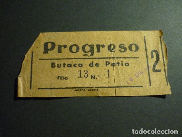 Cine: MADRID CINE PROGRESO ENTRADA DE CINE A&Ntilde;OS 50 - Foto 1