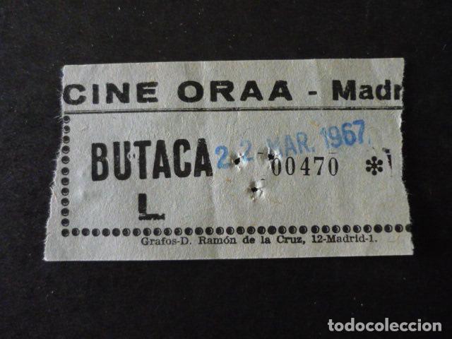 Cine: MADRID CINE ORAA ENTRADA DE CINE - Foto 1