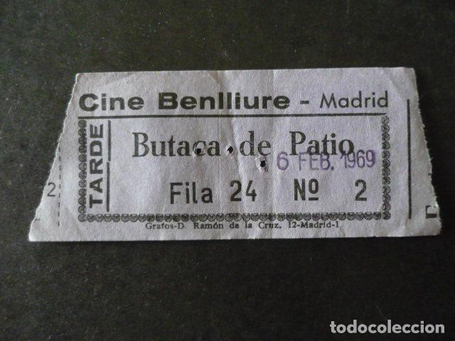 Cine: MADRID CINE BENLLIURE ENTRADA DE CINE - Foto 1