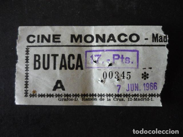 Cine: MADRID CINE MONACO ENTRADA DE CINE - Foto 1