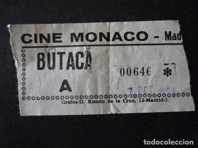 Cine: MADRID CINE MONACO ENTRADA DE CINE - Foto 1