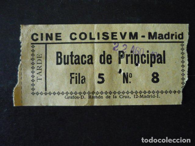 Cine: MADRID CINE COLISEUM ENTRADA DE CINE - Foto 1