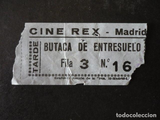 Cine: MADRID CINE REX ENTRADA DE CINE - Foto 1