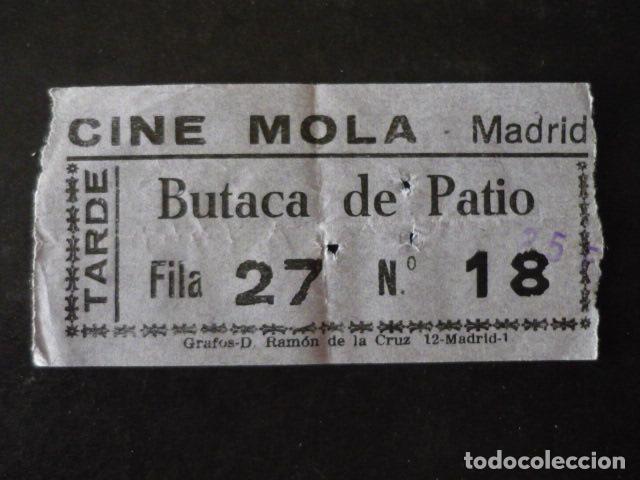 Cine: MADRID CINE MOLA ENTRADA DE CINE - Foto 1